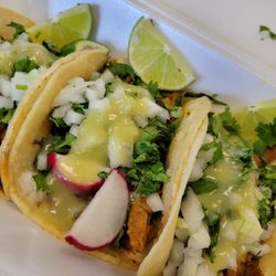 Don Tonio - Al pastor and adobada tacos