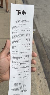Menu photo 1 Tanta Chicago, IL