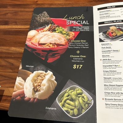 Menu photo 2 JINYA Ramen Bar - Athens Athens, GA Menu photo 2 JINYA Ramen Bar - Athens Athens, GA