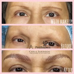 Expression Eyebrows by Carla - Before and after