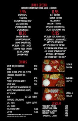 Menu photo 7 O Sushi Restaurant Tucson, AZ