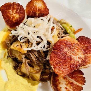 Undercurrent Restaurant - Seared Sea Scallops - French Near Me - Greensboro, North Carolina Undercurrent Restaurant - Seared Sea Scallops - French Near Me - Greensboro, North Carolina
