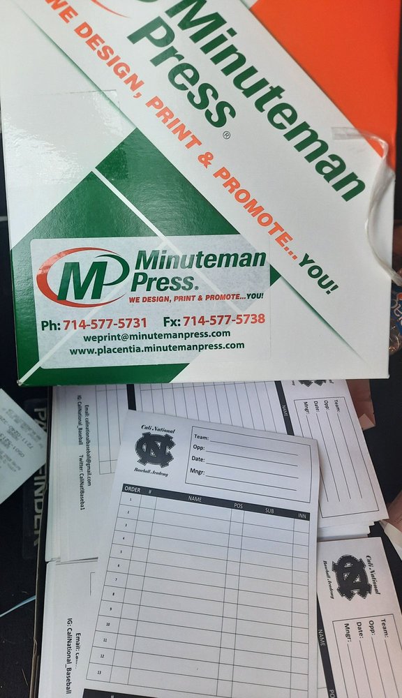 MINUTEMAN PRESS Updated August 2024 13 Reviews 310 E Orangethorpe