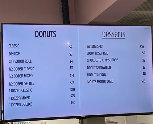 Menu photo 3 Mojo’s Donuts & Coffee Meridian, ID Menu photo 3 Mojo’s Donuts & Coffee Meridian, ID