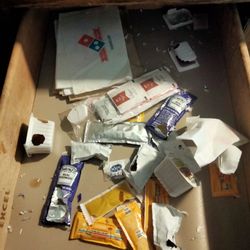 Tall Pines Campground - Only drawer with anything in it.
