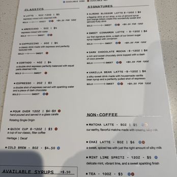 Origin Coffee - Menu - Coffee & Tea Near Me - Fresno, California Origin Coffee - Menu - Coffee & Tea Near Me - Fresno, California