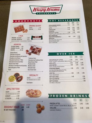 Menu photo 4 Krispy Kreme Catonsville, MD