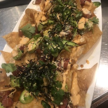 Yard House - Poke nachos - a must have!!! - New American Near Me - Rancho Cucamonga, California Yard House - Poke nachos - a must have!!! - New American Near Me - Rancho Cucamonga, California