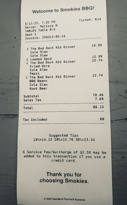 Smokies Hickory House BBQ by null