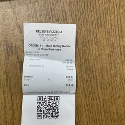 Kelsey's Pizza - Great price because the mini salads are HUGE
