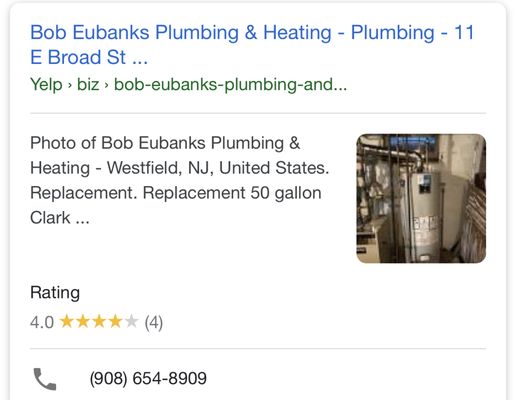 Bob Eubanks Plumbing & Heating Logo