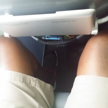 Frontier Airlines - Seating sucks for 6 ft 3 in passenger who bumped his knee on left side of tiny tray. - Airlines Near Me - Denver, Colorado