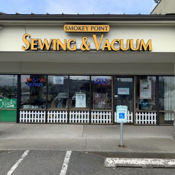 Smokey Point Sewing & Vacuum - Smokey Point Sewing & Vacuum store front. Lots of parking and wheelchair accessible! - Appliances & Repair Near Me - Arlington, Washington Smokey Point Sewing & Vacuum - Smokey Point Sewing & Vacuum store front. Lots of parking and wheelchair accessible! - Appliances & Repair Near Me - Arlington, Washington