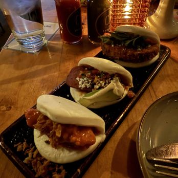 The Clever Koi - Bao Trio of Steamed Buns / (3) for $18 - Asian Fusion Near Me - Phoenix, Arizona