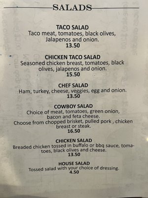 Menu photo 2 Cowboys Huntley, MT Menu photo 2 Cowboys Huntley, MT