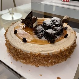 Mocha Cake Slice