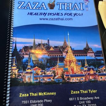 Zaza Thai - Menu - Thai Near Me - Tyler, Texas Zaza Thai - Menu - Thai Near Me - Tyler, Texas