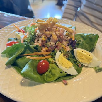 Lakehouse Grille - Shrimp Cob Salad. High marks. - American Near Me - Meredith, New Hampshire Lakehouse Grille - Shrimp Cob Salad. High marks. - American Near Me - Meredith, New Hampshire