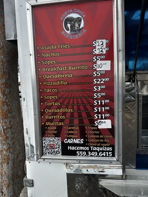 Menu photo 1 Taqueria Jaliscience Fresno, CA Menu photo 1 Taqueria Jaliscience Fresno, CA