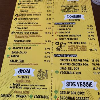 Birdman Ramen - Menu - Ramen Near Me - Chicago, Illinois
