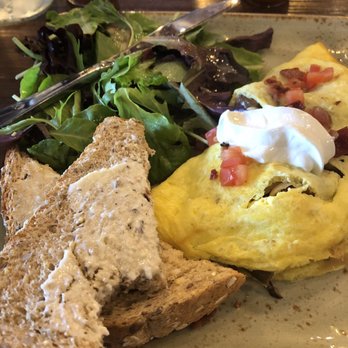 First Watch - Works omelet, salad and butter bread - Breakfast & Brunch Near Me - Cypress, Texas