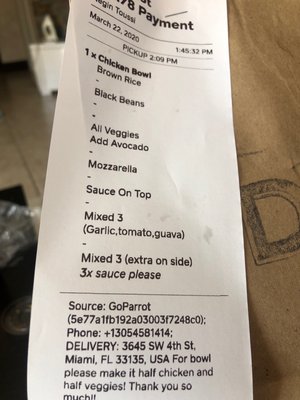 Menu photo 2 Diced Miami, FL