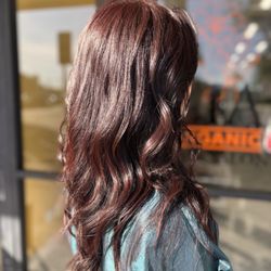 Organic hair color