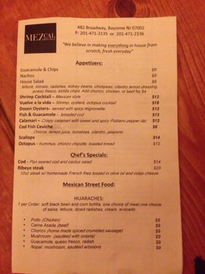 Menu photo 5 Mezcal Kitchen Bayonne Bayonne, NJ Menu photo 5 Mezcal Kitchen Bayonne Bayonne, NJ