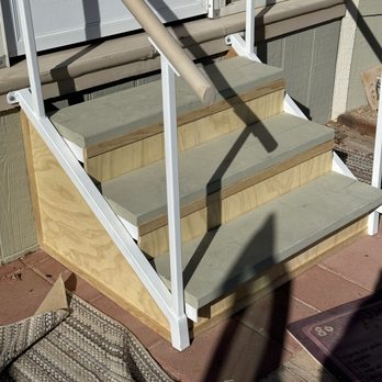 Mr Fix It Repair Services - Rebuilt steps for a happy customer :) - Plumbing Near Me Mr Fix It Repair Services - Rebuilt steps for a happy customer :) - Plumbing Near Me