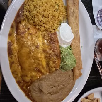 El Chaparro Mexican Bar & Grill - Spring - Taquito, cheese enchilada and a tamale - Tex-Mex Near Me - Spring, Texas El Chaparro Mexican Bar & Grill - Spring - Taquito, cheese enchilada and a tamale - Tex-Mex Near Me - Spring, Texas
