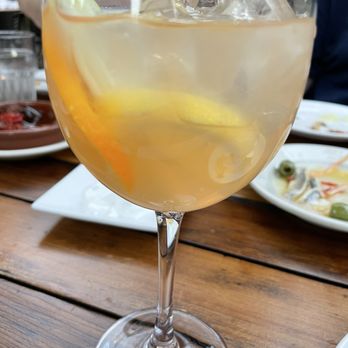 Barcelona Wine Bar - White sangria - Wine Bars Near Me - Dallas, Texas