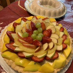 Beautiful and delicious fruit tart!