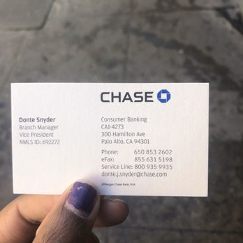 Chase Bank - Banks & Credit Unions Near Me - Palo Alto, California