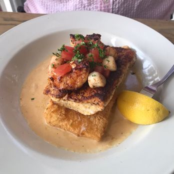 Morgan River Grill - Mahi-mahi, shrimp,scallops lobster cream! An emphatic yes! - Seafood Near Me - Saint Helena Island, South Carolina Morgan River Grill - Mahi-mahi, shrimp,scallops lobster cream! An emphatic yes! - Seafood Near Me - Saint Helena Island, South Carolina