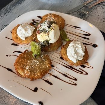 Olio - Ipomodori Verdi Fritti- fried green tomatoes - Italian Near Me - Dade City, Florida