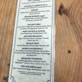 The Little Darlin' - Menu 8-2019 - American Near Me - Austin, Texas The Little Darlin' - Menu 8-2019 - American Near Me - Austin, Texas