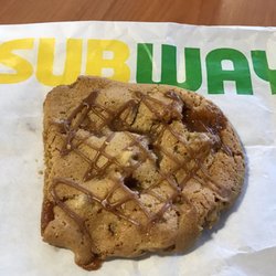 Subway - The amazing caramel apple cookie!!