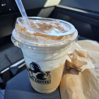 Ape Coffee - Snow monkey iced latte - Coffee & Tea Near Me - Orange, California