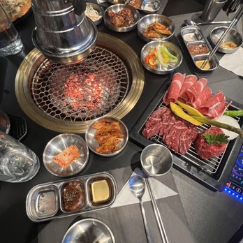 Naksan BBQ - Meat Combo (L) - Korean Near Me - Boston, Massachusetts Naksan BBQ - Meat Combo (L) - Korean Near Me - Boston, Massachusetts
