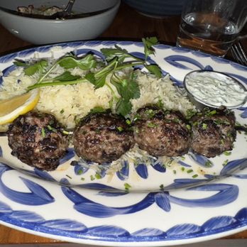 Ema - Lamb & Beef Kefta Kebabs - Mediterranean Near Me - Chicago, Illinois