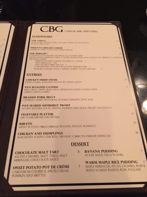 Menu photo 7 Capital Bar and Grill Little Rock, AR