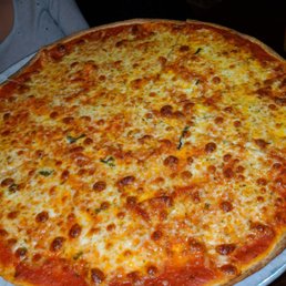 Plain cheese thin crust