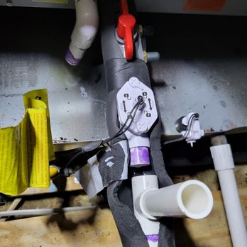 JC's Plumbing Repairs - 1 inch Air condition drain pipe was clogged. - Plumbing Near Me JC's Plumbing Repairs - 1 inch Air condition drain pipe was clogged. - Plumbing Near Me