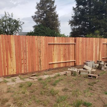 Fence Menders - This is just one of the fences he completed in record time. - Fences & Gates Near Me - Bakersfield, California