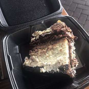 Hook Line & Schooner - Turtle cheesecake slice. Huge and amazing. - American Near Me - Smyrna, Georgia Hook Line & Schooner - Turtle cheesecake slice. Huge and amazing. - American Near Me - Smyrna, Georgia
