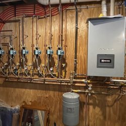 14th State Plumbing & Heating - New boiler install with both radiant floors and baseboard heaters