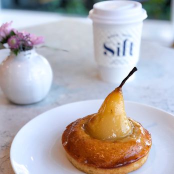 Sift Bake Shop - Poached pear financier - Bakeries Near Me - Mystic, Connecticut Sift Bake Shop - Poached pear financier - Bakeries Near Me - Mystic, Connecticut