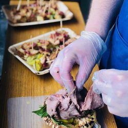 smörgåsbørd sandwich table