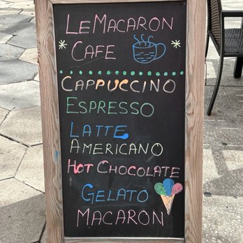 Le Macaron French Pastries - Sandwich board - Macarons Near Me - Wesley Chapel, Florida Le Macaron French Pastries - Sandwich board - Macarons Near Me - Wesley Chapel, Florida