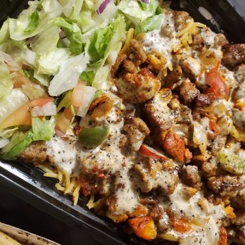 NYC Falafel - Chicken & Lamb Platter - Halal Near Me - New York, New York